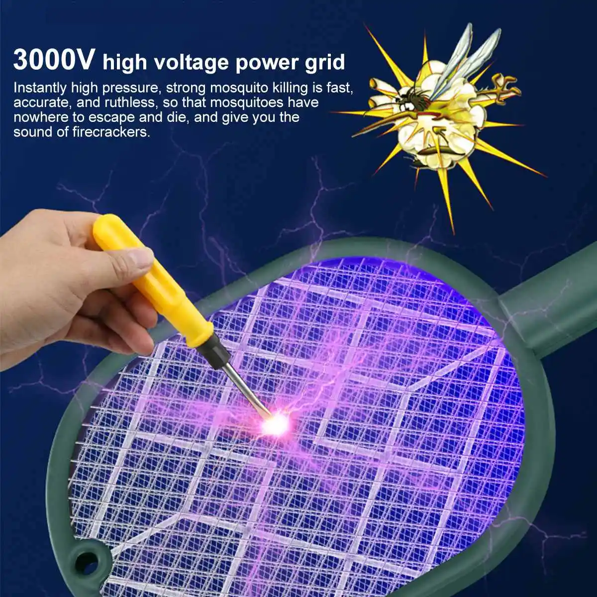 

Household Charging Lightweight Catcher Trap Bug Zapper Safe Killer Mosquito Electric Fly Insect Suitable For Travel Party Homes
