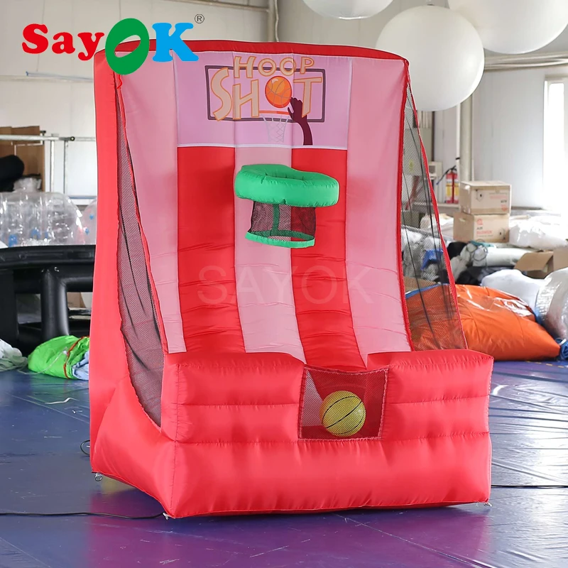 Дешевая надувная игра в виде кольца-карандаша 2mH/надувной баскетбольный обруч