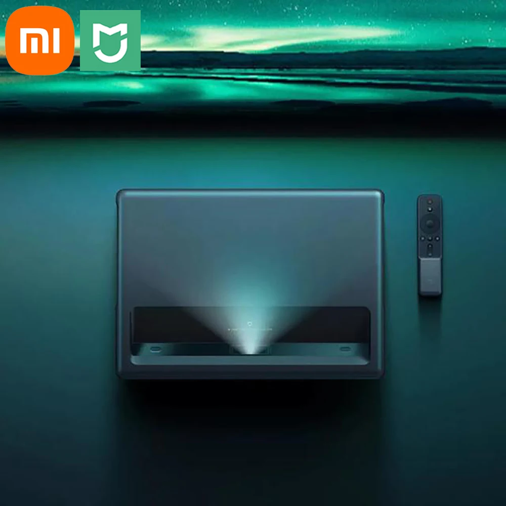 Лазерный проектор Xiaomi Mijia 1S 4K 2000ANSI люменов интерфейс на английском языке
