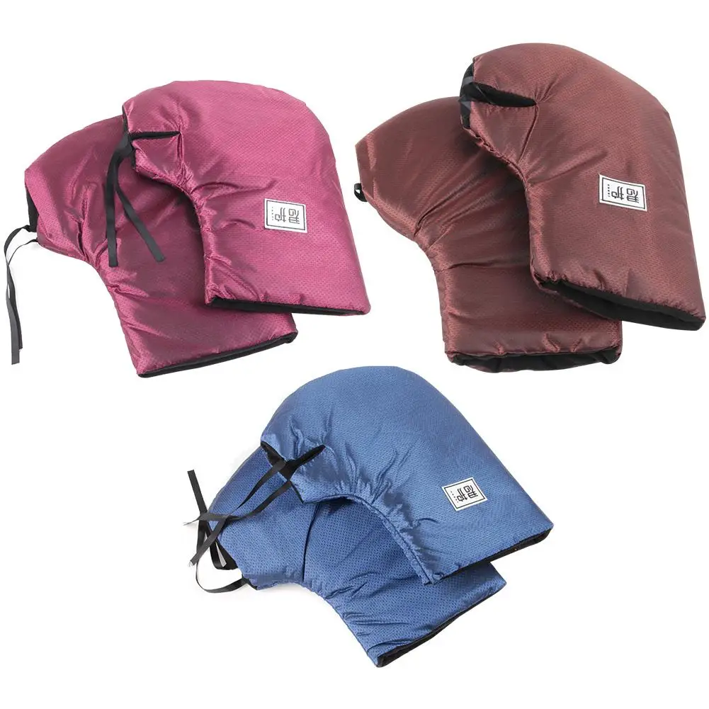 Зимние перчатки на руль для электрического автомобиля мотоцикла скутера толстые