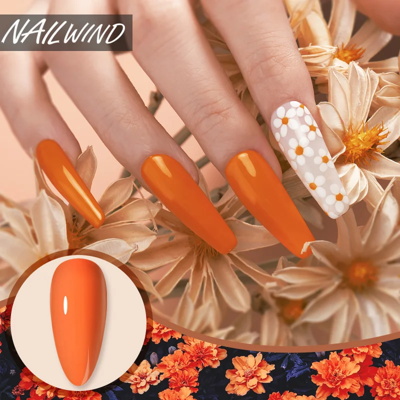 Гель NAILWIND лак для ногтей 8 мл Полупостоянный пластиковая бутылка маникюрные