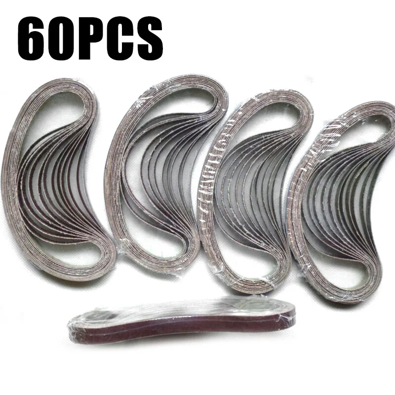 

13x457mm Sanding Belts 60pcs Accessories For Black&Decker Replacement New