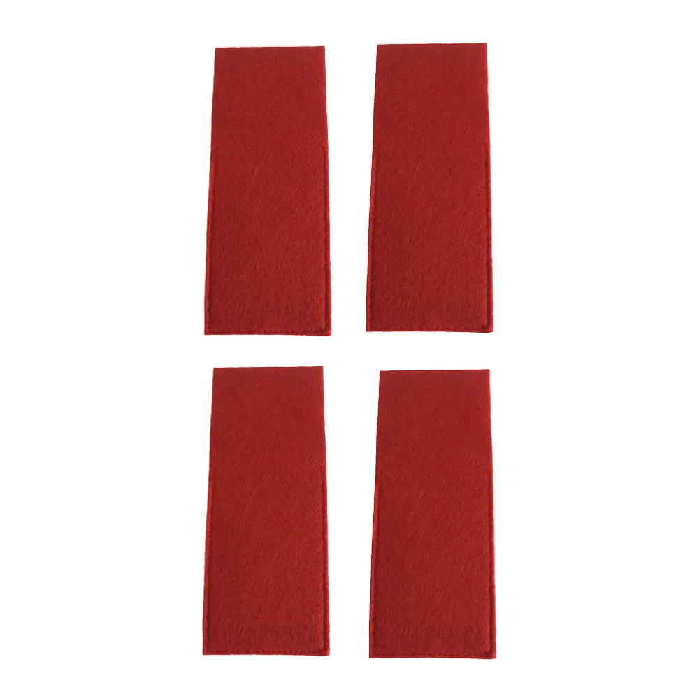 4 шт. Красный Держатель для рождественской посуды выдалбливают Снежинка и