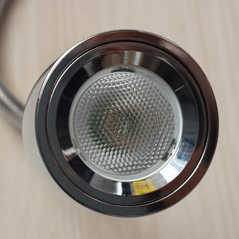 

Topoch Modern Bedside Lamps Flexible Reading Lights 2x3W LED Working Individually Focused Beam Built-in Driver Soft Emitting