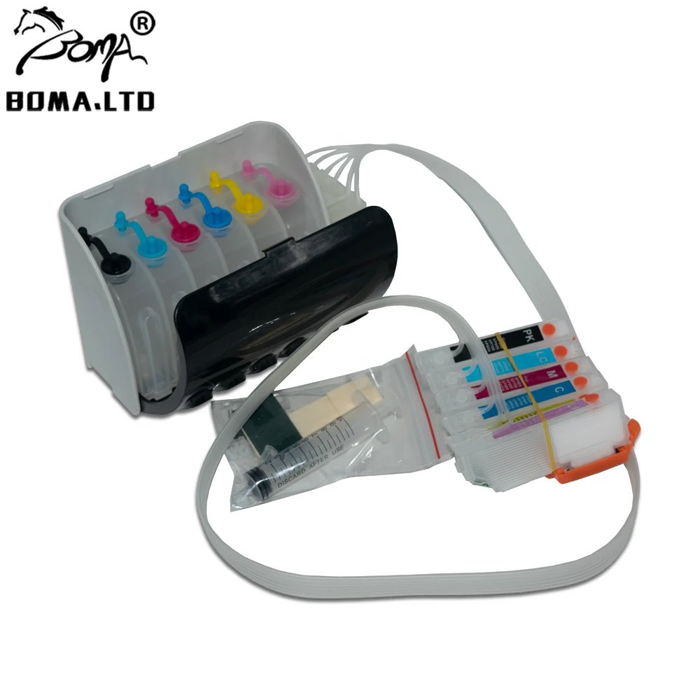 Пустая Система непрерывной подачи чернил IC70 6 цветов для Epson EP 706A 306 976A3 906F 776A 905F 905A