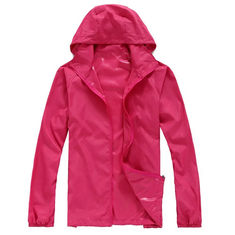 Водонепроницаемый дождевая куртка дождевик Для женщин мужчин спортивные пальто