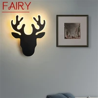 fairy nordic wall lamp contemporary creative sconces simple led indoor light for home living room