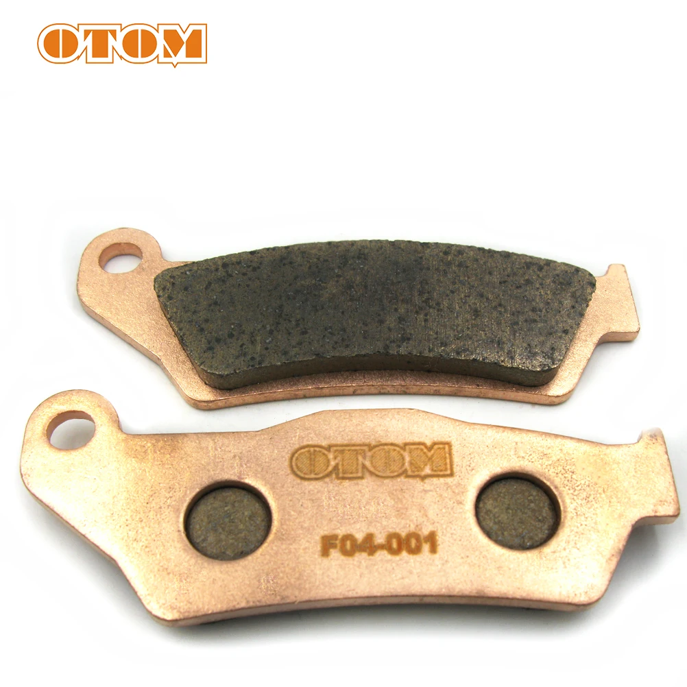 Передние тормозные колодки OTOM F04 для мотокросса внедорожника медного основания