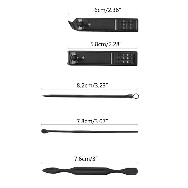 

Stainless Steel Multifunctional Nail Clippers Beauty Household Manicure Tool Portable Flat Mouth Bevel Nail Manicure 27RC