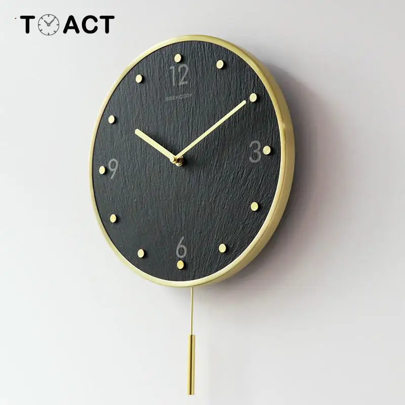 Европейские настенные часы минималистичные креативные украшение для гостиной