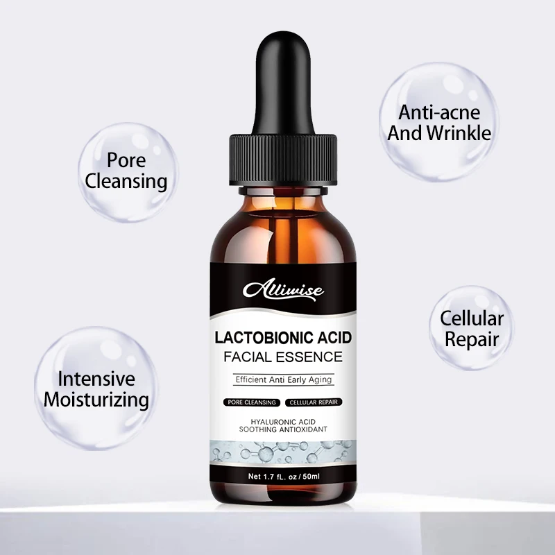 Эссенция лактобионовой кислоты Alliwise эффективное антивозрастное увлажняющее