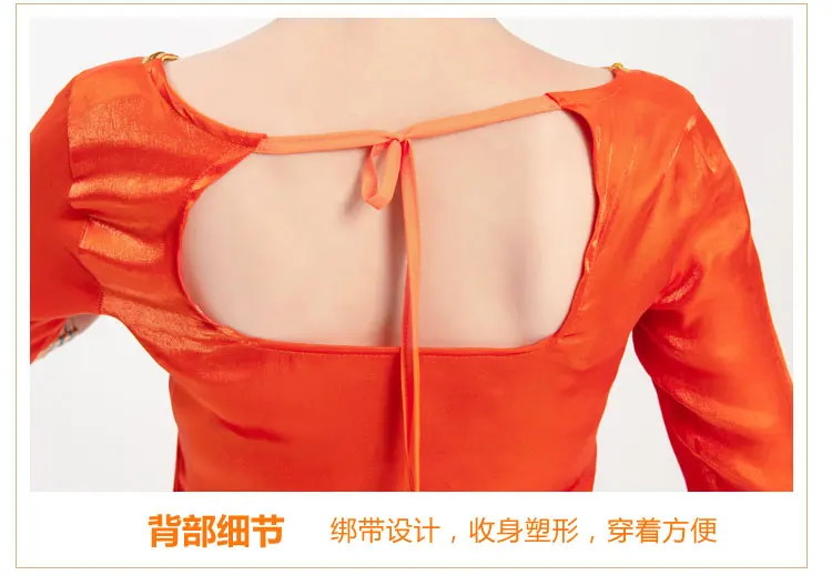 Женское платье из хлопка и сари в индийском стиле для танцевальных представлений