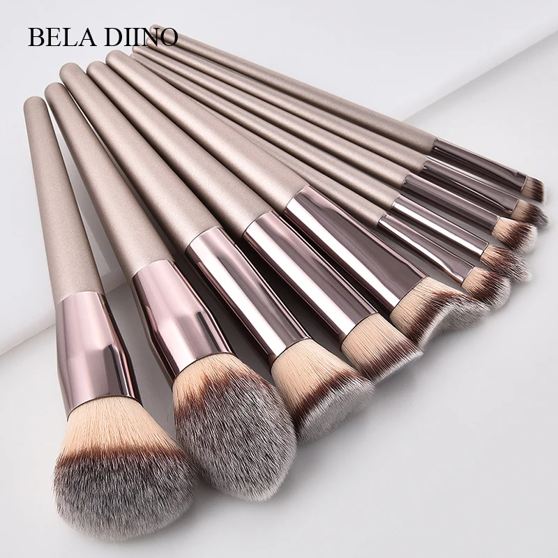 Набор профессиональных кистей для макияжа кисти основы пудры румян теней век