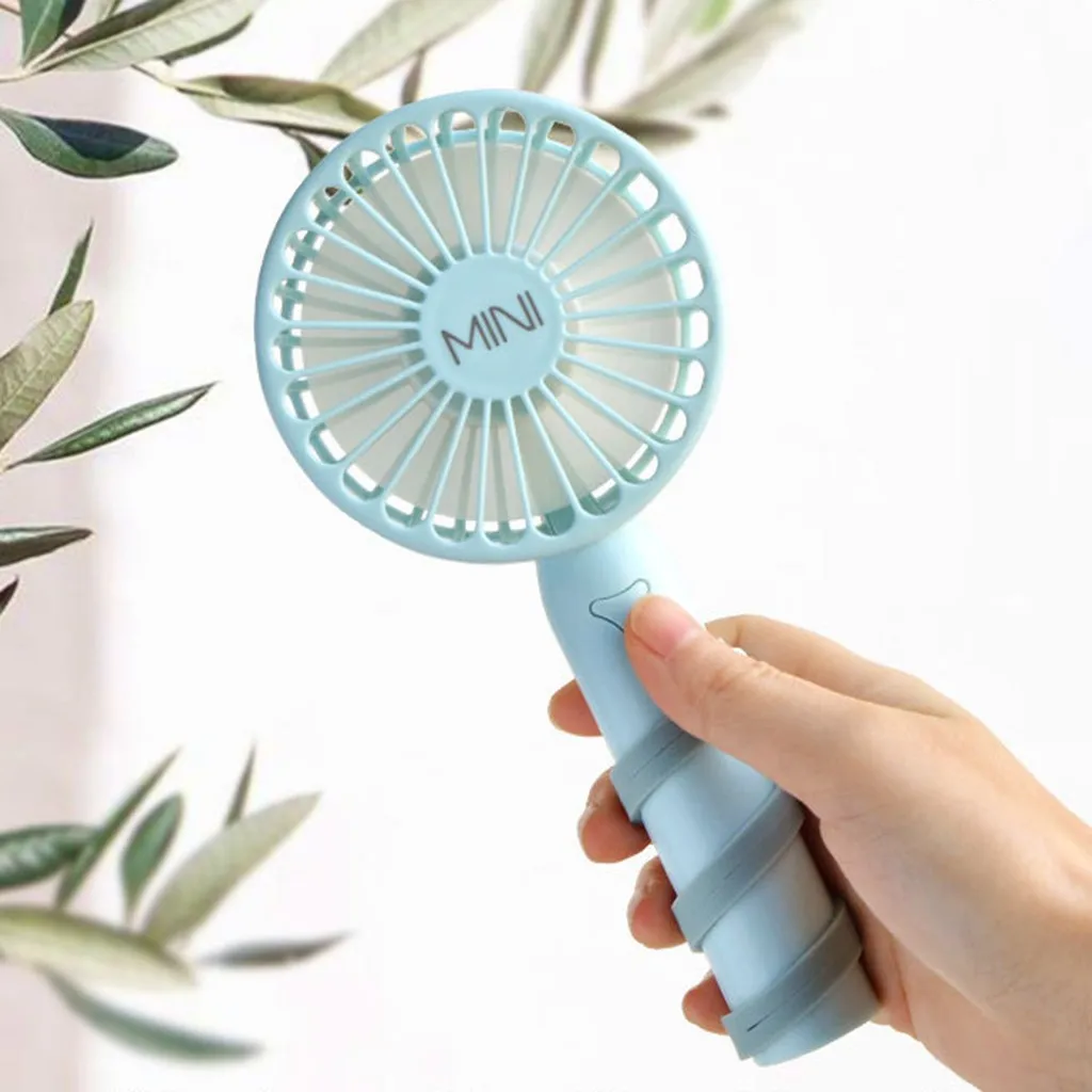 

Low Noise Portable Desk Multi-function Mini Rechargeable Fan Quiet Operation Fan 3-Speed Wind Adjustable