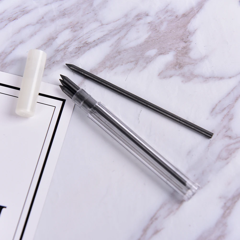 1 комплект 3 0 мм HB свинцовый держатель автоматический механический карандаш 4