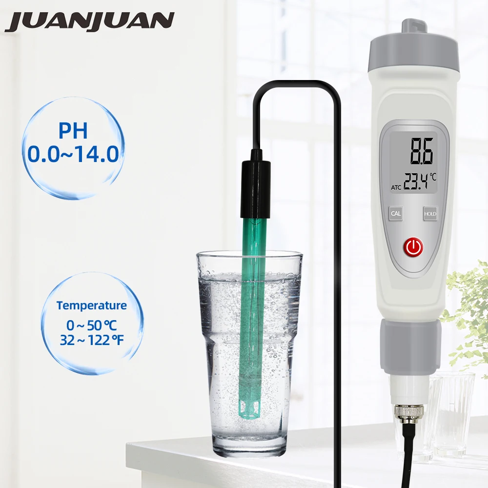 Измеритель PH температуры измеритель качества воды для бассейнов