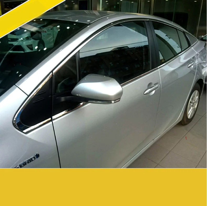 Стеклоподъемники из нержавеющей стали для toyota prius 2016 2017 2018 xw50|Хромирование| |