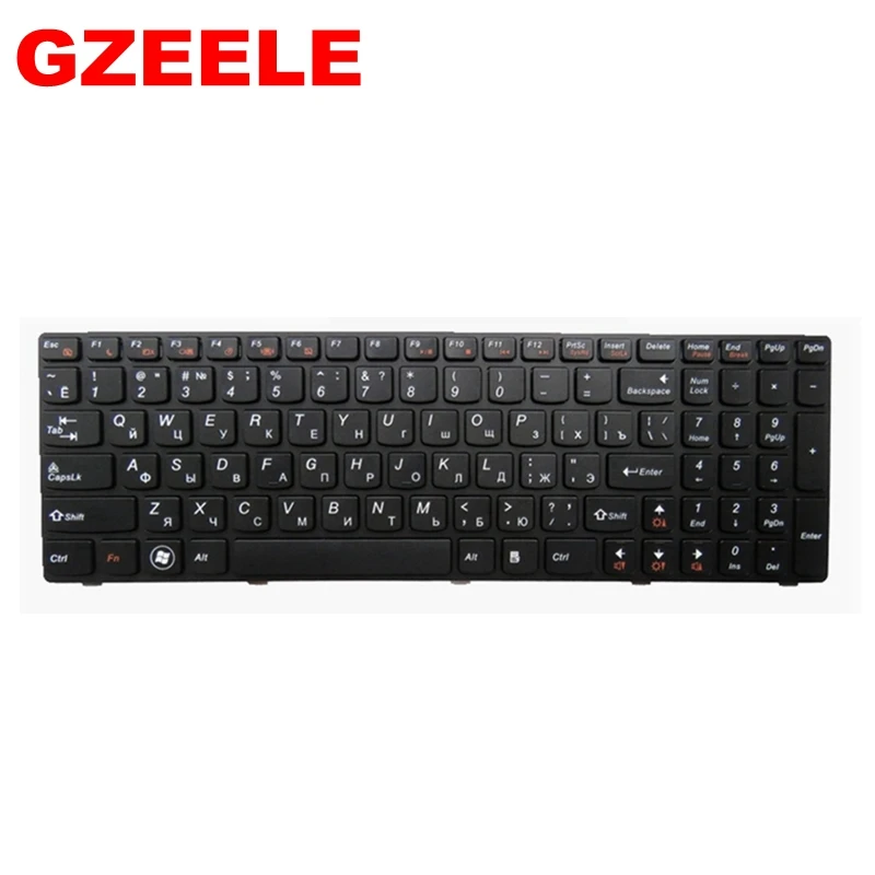 Ру черный новая клавиатура для ноутбука LENOVO B570 Z570 Z575 V570A V570G B575 B590 B580