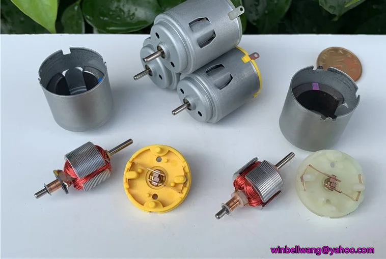5 шт./лот! Bradn новая 24*27 мм 260 двигатель постоянного тока R260N-2670 высокая скорость сильный магнит 3V 5V 6V угольные щетки игрушечный мотор