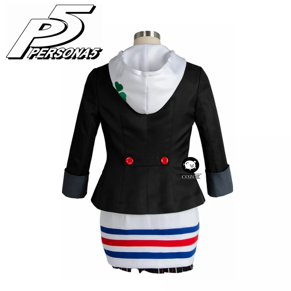 Костюм для косплея Ann Takamaki Persona 5 Классическая куртка рубашка юбка чулки жилет