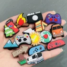 1 шт. уличная горная Машина Солнцезащитный лагерь камера японская игровая ручка шляпа сандалии украшения аксессуары для Croc Jibz подвески для обуви