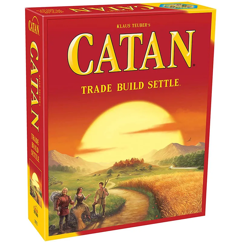 

Карточные игры Catan для настольных игр (расширение игрока на 5-6 игр) для взрослых и семейных приключений, в среднем 60 минут