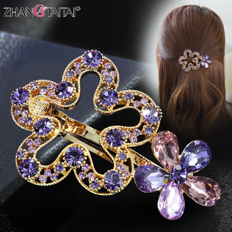 Чжан Тай Luxy Австрия шпильки со стразами милые юбки-пачки звездочками женский