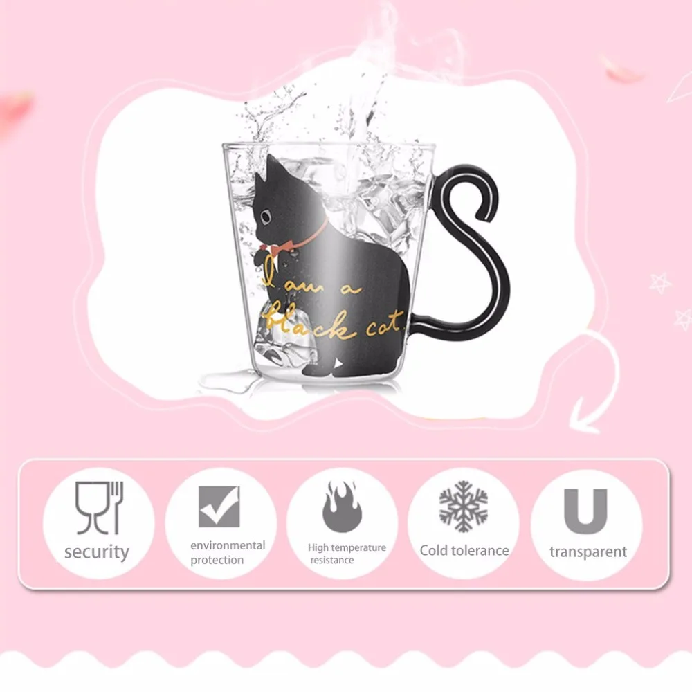 Милая Пижама Hello Kitty Пижамный костюм с стеклянная кружка для воды кошка ручка в