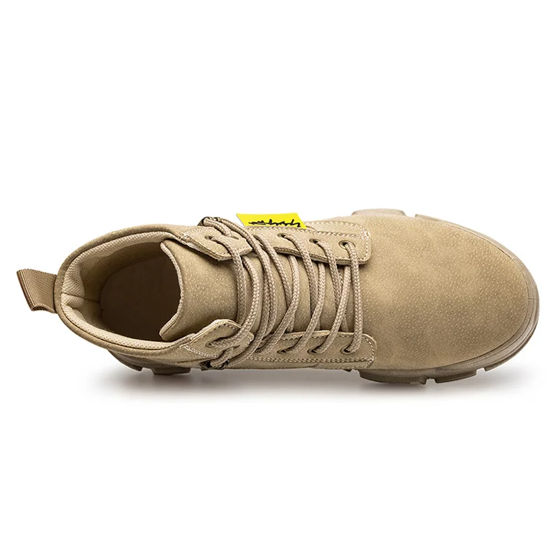 SUROM/уличная мода Мужские ботинки Сезон осень-зима Новинка ботильоны на толстой