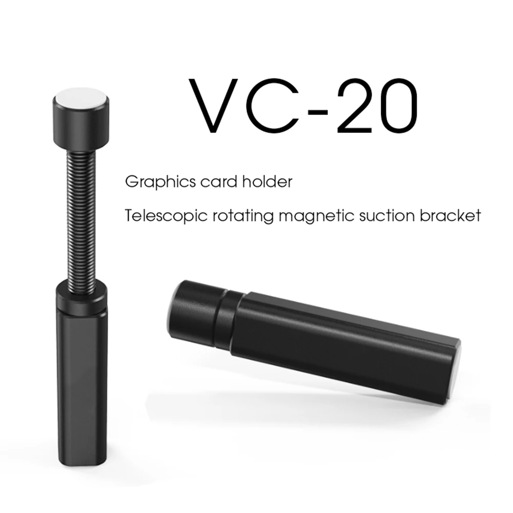 

Graphics Card GPU Brace Support Adjustable Aluminum Alloy Video Card Sag Holder Bracket Jack for Desktop PC Case Accessories