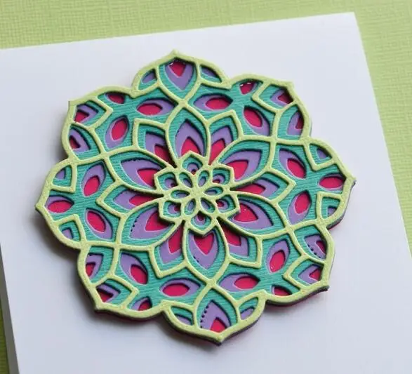 Фоновые Вырубные штампы для сделай сам скрапбукинга/фотоальбома декоративное