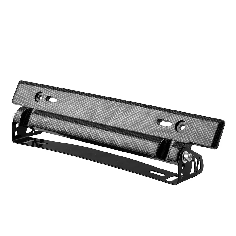License Plate Frame Racing Holder Adjustable Bracket Car Styling Carbon Fiber U.S. Regulations | Автомобили и мотоциклы