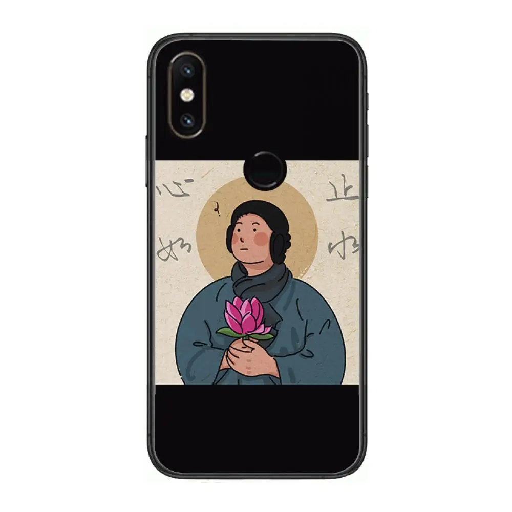 

Case R-Reply 1988 lovely Phone Case For xiaomi M2 C3 X3 F2 Lite NFC 6 5 x Poco k30 Pro Anime Black Cover Silicone Back Pretty