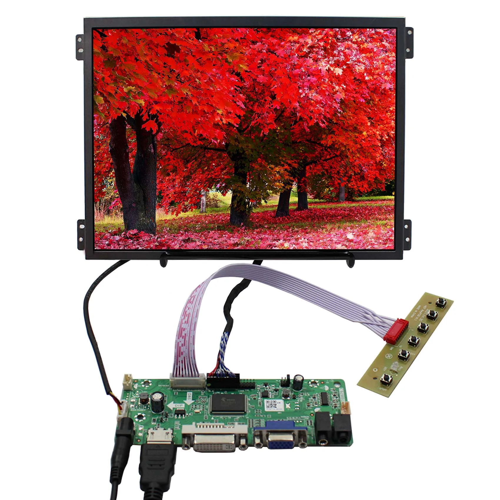 

Панель контроллера VSDISPLAY, 10,4 дюйма, 1024X76, 8 дюймов, 600 кд/м²
