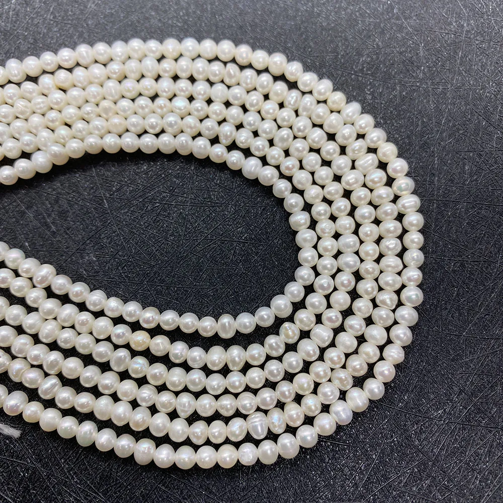 AA Grade Natural Freshwater Pearl Beaded High-quality Potato-shaped Loose Beads To Make DIY Bracelet Necklace Accessories