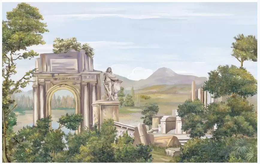 

3d настенные фрески, обои для гостиной, ручная роспись, скульптура, западная живопись, домашний декор, фотообои для стен 3 d