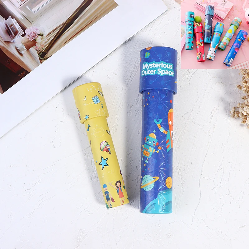 

Interactive Logical Rotating Kaleidoscope Magic Classic Educational Toys for Kid Kindergarten Girl Cartoon Gift
