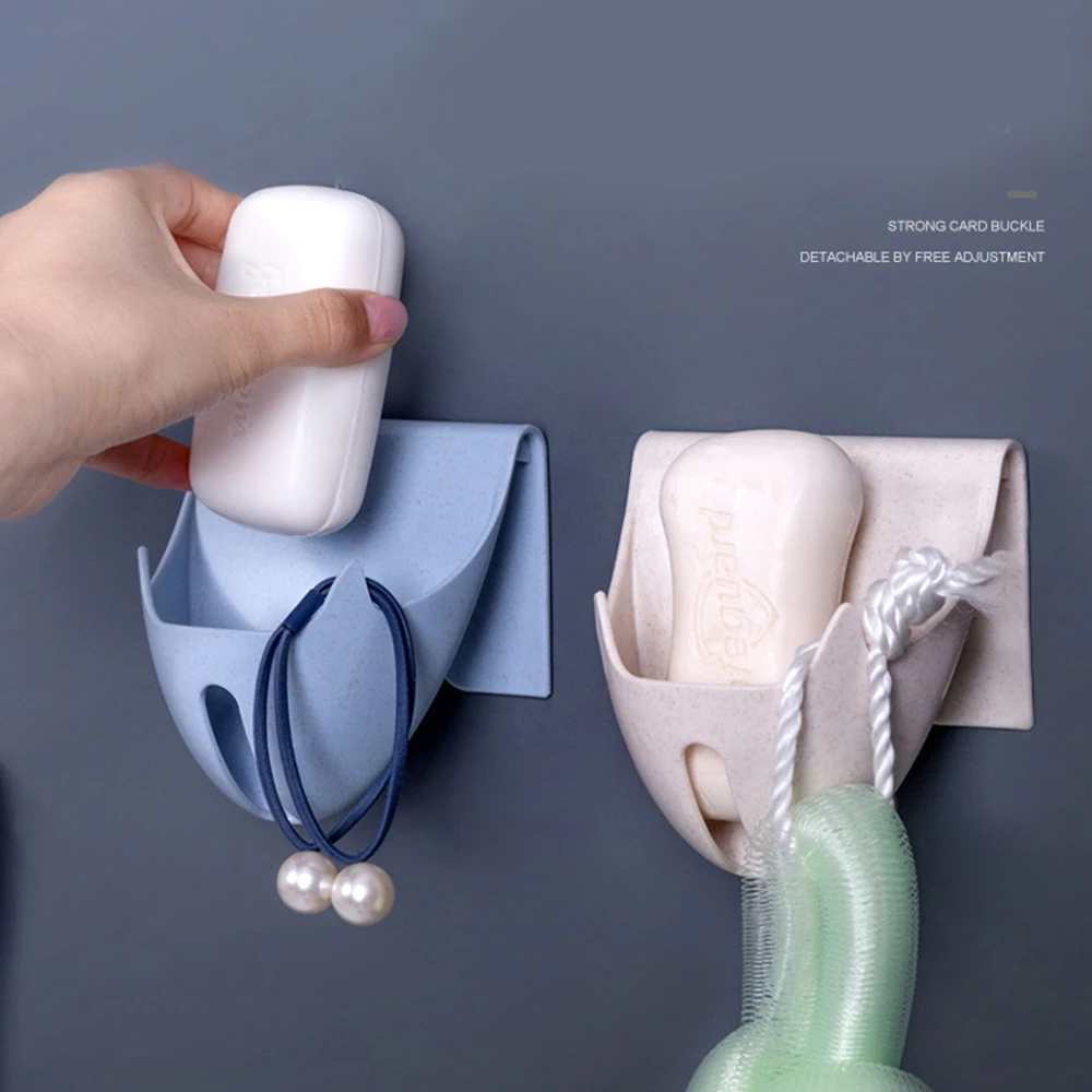 

Практичная коробка дренаж для мыла, держатель для мыла на присосках, органайзер для ванной комнаты, пластиковый контейнер для хранения, нас...