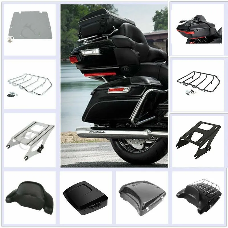 Багажная стойка для багажника и мотоцикла верхняя рейка моделей Harley Tour Pak Touring 2014