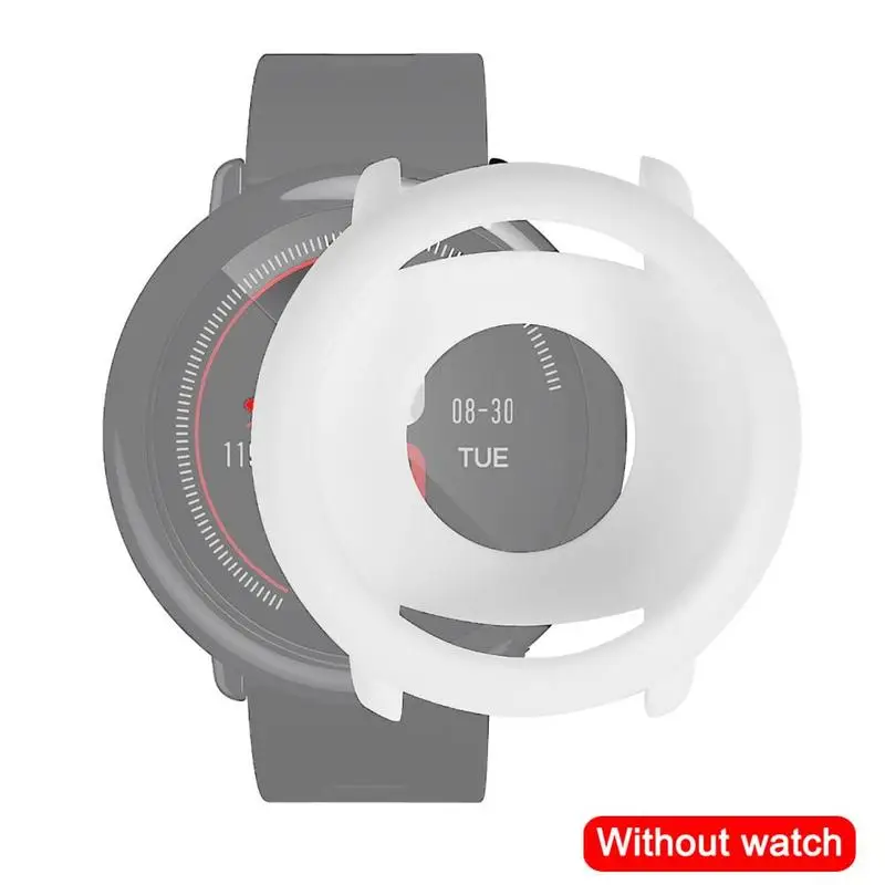 Мягкий защитный чехол силиконовый для Xiaomi сменный мягкий Huami Watch Tpu Amazfit Protector Pace