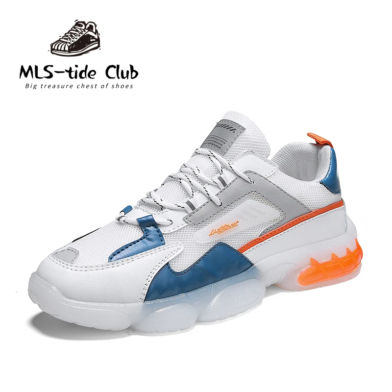

Autumn And Winter Sneakers Shoes Men's Shoes Breathable Lightweight Sports Running Shoes Men's White Wear-resistant Sports Shoes