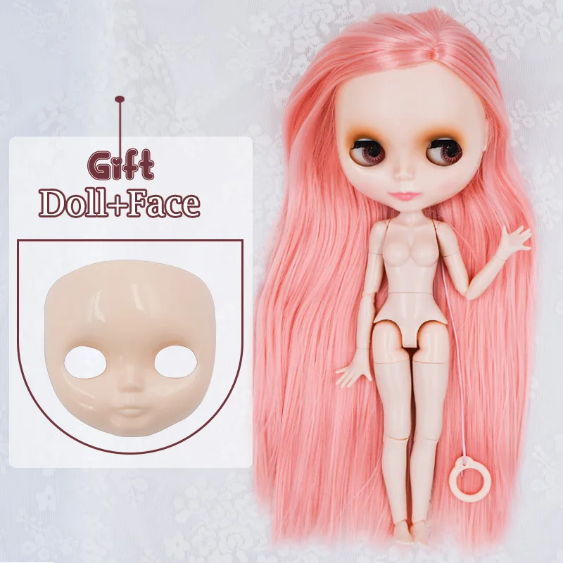 Neo Blyth кукла по индивидуальному заказу, NBL блестящее лицо, 1/6 OB24 BJD шарнирная кукла на заказ, куклы Blyth для девочки, подарок для коллекции NBL - Цвет: FNBL13