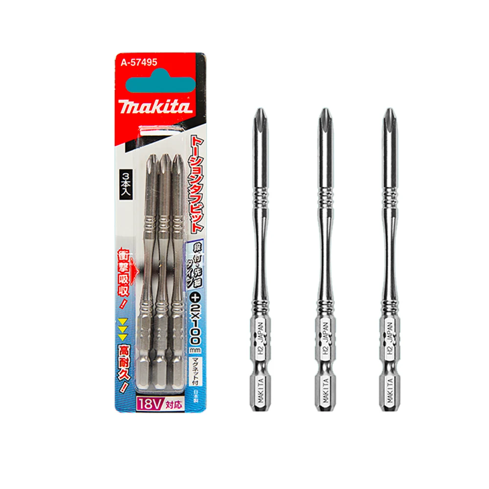 

Набор сверл Makita с шестигранной ручкой, 65/120 мм, 3 шт.