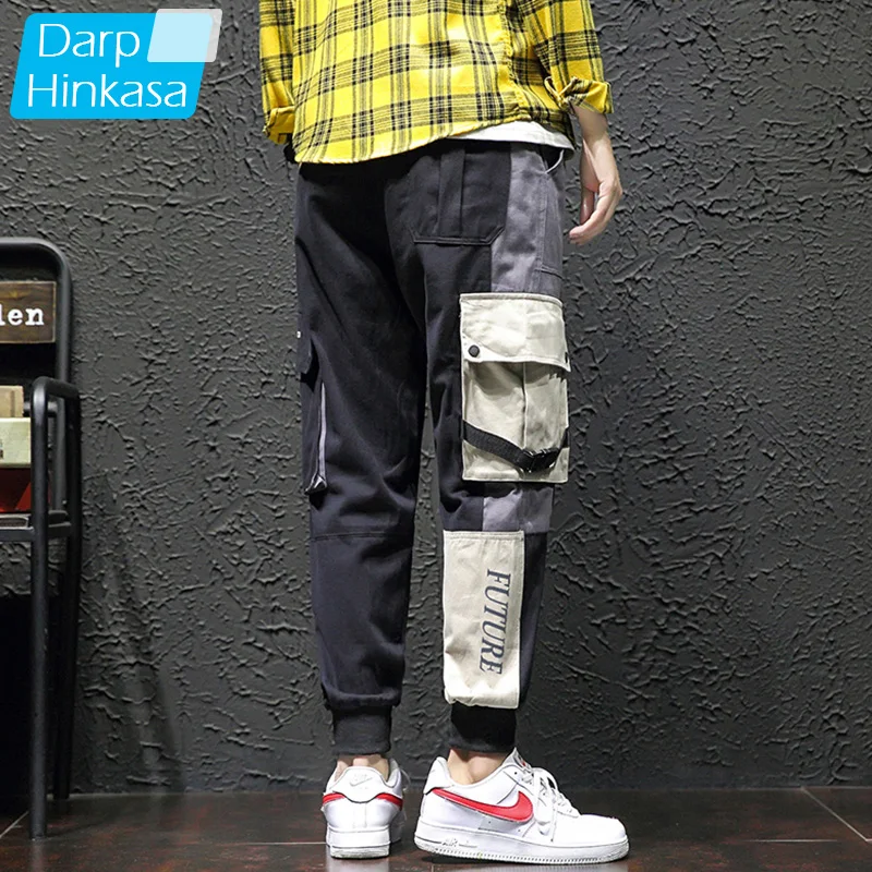 Брюки-карго мужские с принтом модные повседневные штаны уличная одежда в стиле