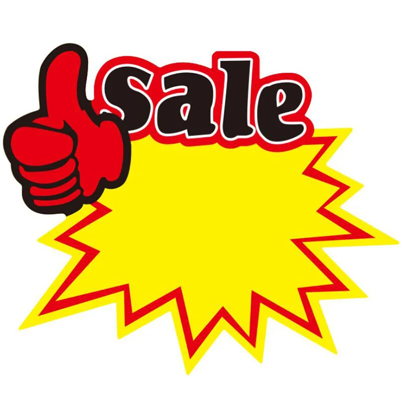 200 шт. взрывобезопасные рекламные постеры на английском языке акции бумажные