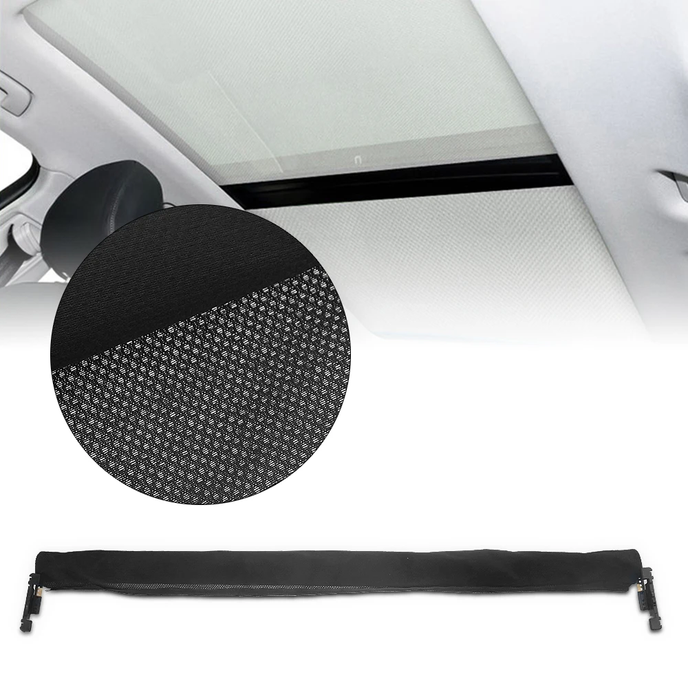 

For Volkswagen VW MK7 Golf 7 GTI GolfR Panoramic Sunroof Sunshade Fabric Curtain Car Black Roof Window Sun Cover Roller Blind