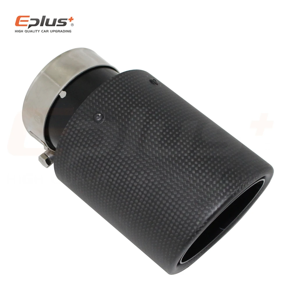 Автомобильный матовый глушитель из углеродного волокна выхлопная система