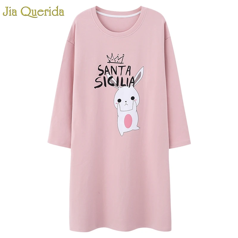 Женское нижнее белье размера плюс Ночная одежда для сна с длинным рукавом