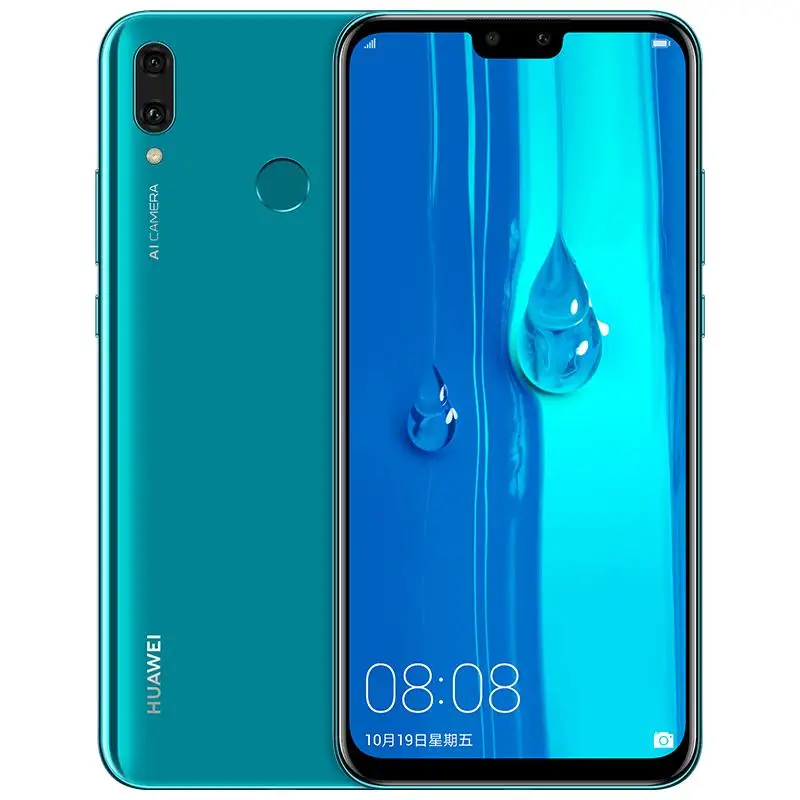 

Смартфон HuaWei Y9 2019 Kirin 710 Восьмиядерный Android google сотовый телефон 4000 мАч 6 ГБ 128 ГБ