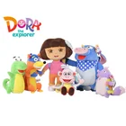2021 Оригинальные Плюшевые игрушки Дора Explorer, игрушки до детского сада, милые сапоги Дора, мягкая кукла, украшения вечерние